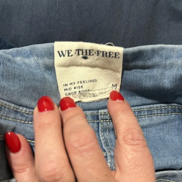 We the Free In My Feelings mid rise crop - Picture 5 of 5